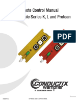 Radio Remote Control Manual Copy Module Series K, L and Protean