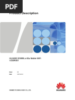 Huawei E5885ls 93a Mobile Wifi Datasheet