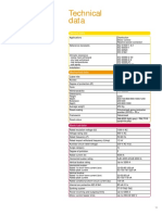 Schneider Blokset MCC Specifications