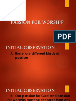 Passion For Worship