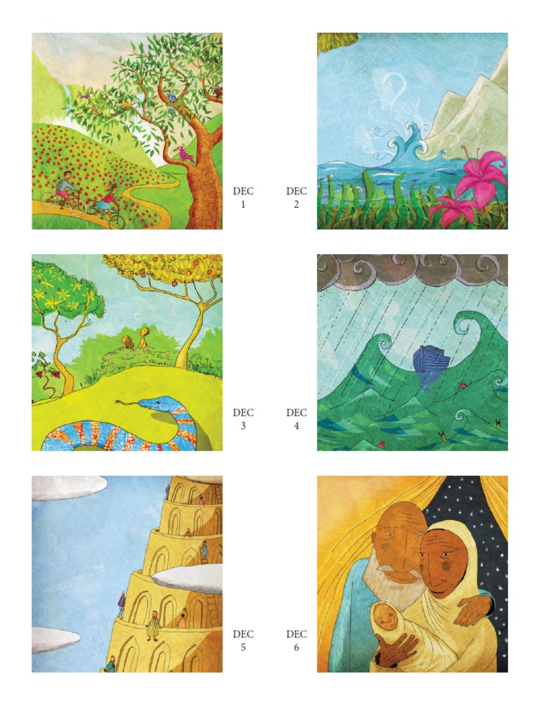 Advent Printable Jesus Storybook Bible PDF | PDF | Book Of Genesis | Bible
