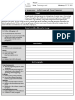 Unit 2 Summative Assessment Multi-Paragraph Essay Organizer 10 2f30