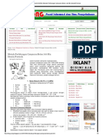 Jobmix Formula Beton