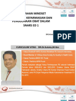 Simpo 1 - DR DR Sutoto, M.kes - Perubahan Mindset Pkpo Dalam Snars Ed1