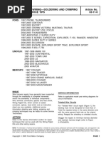 Ford Wire and Color Code Charts | PDF