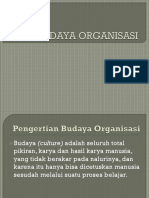 Budaya Organisasi