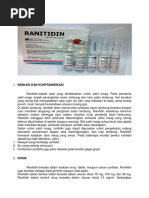 Dosis Ranitidin untuk Anak dan Dewasa | PDF | Kesehatan Holistik