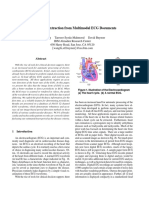Information Extraction From Multimodal ECG Documents