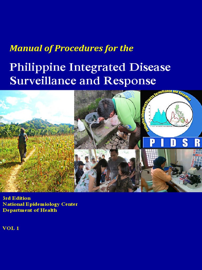PIDSR Manual of Procedures 3rd Edition | PDF | Public Health | Epidemics