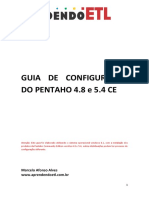 Guia de Configuração Do Pentaho