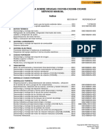 Excavadora CASE CX210B Manual de Servicio