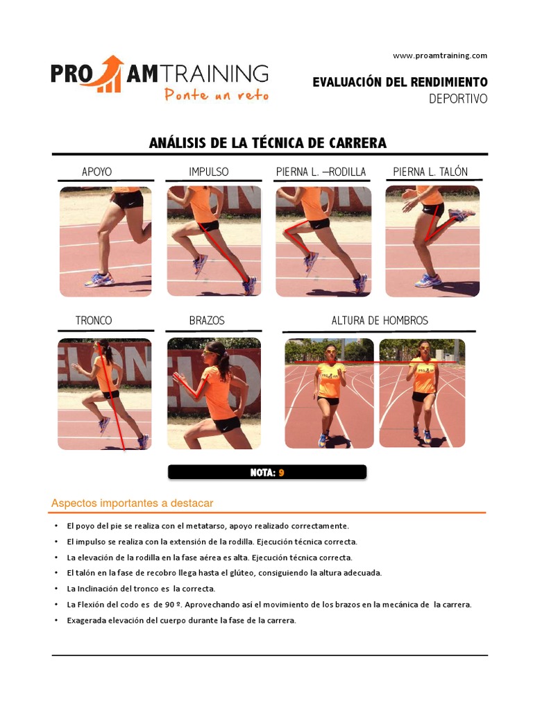 Análisis De La Técnica De Carrera: Evaluación Del Rendimiento | Rodilla
