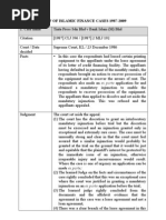 Download Brief on Islamic Finance Cases 1987-2009 by Charme Chevronnie SN39200149 doc pdf