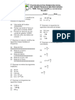 Tema 1. Taller N°1. Notación Cientifica y Conversiones