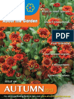 About The Garden Magazine Autumn 2013 Issue 64 PDF