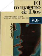 Boff Leonardo El Rostro Materno De Dios Afr Pau Teologia Y Pastoral.pdf