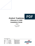 Anybus X-Gateway: Ethernet To J1939 Installation Guide