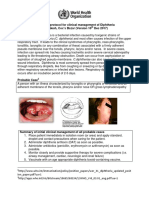 WHO Operational Protocols Diphtheria PDF
