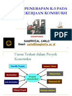 Penerapan K3 PD Proyek Konstruksi