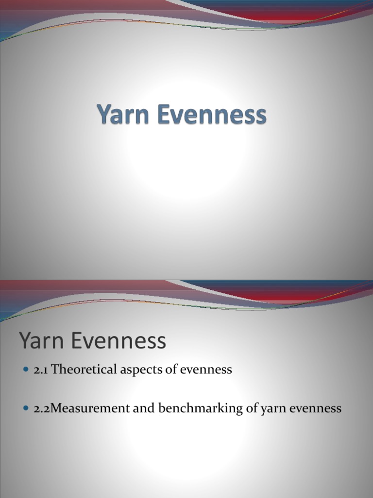 USTER AFIS PRO Measurement Principle Test Results | PDF | Spinning ...