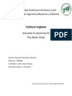 Cultura Inglesa: Universidad Autónoma de Nuevo León Facultad de Ingeniería Mecánica y Eléctrica