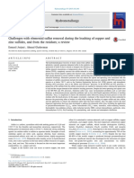 Challenges With Elemental Sulfur Removal During the Leaching of Copper and Zinc Sulfides, And From the Residues 2017