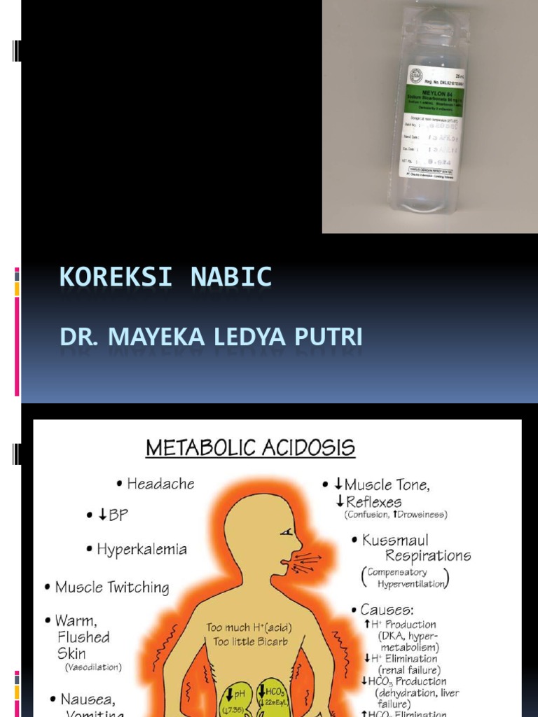 Koreksi Asidosis Metabolik dengan Nabic | PDF