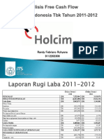 Analisis Free Cash Flow PT. Holcim Indonesia TBK - Randy Febriano Ruhyana - 9112202308 - Tugas 2