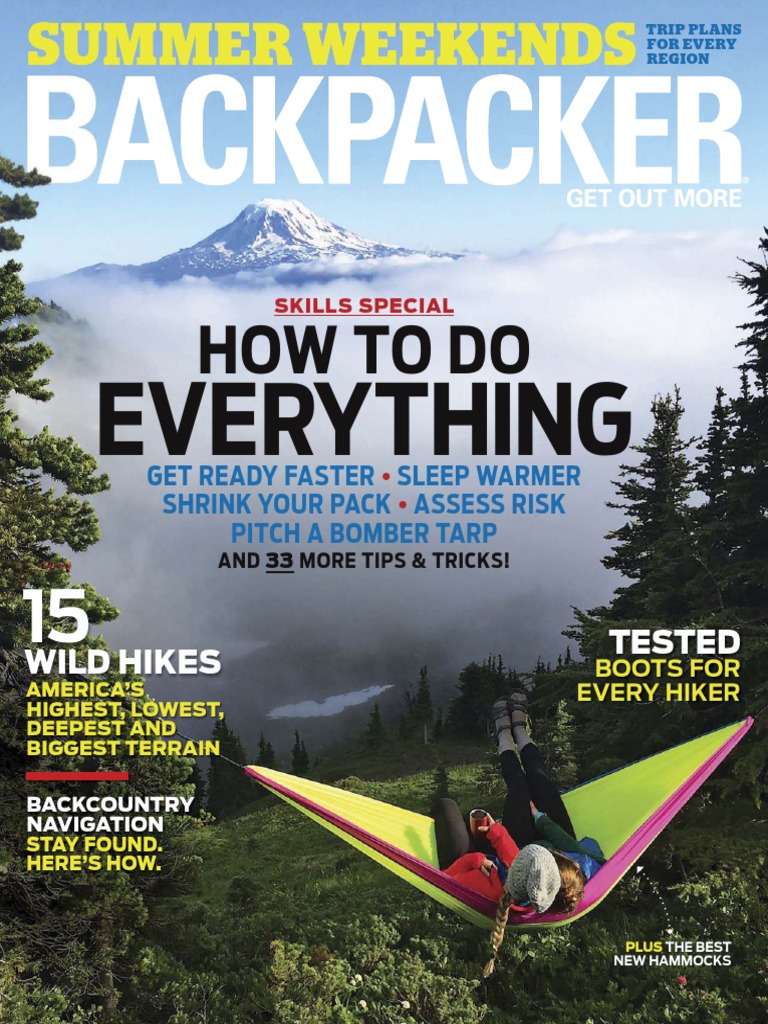 Backpacker August 2017, PDF, Hiking