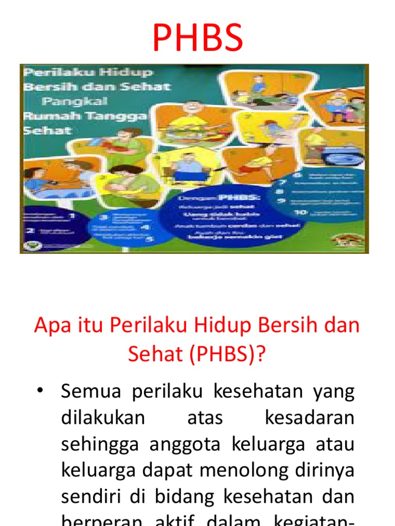 Materi Penyuluhan Phbs Pdf