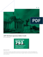 Americans For Prosperity Oklahoma: 2018 State Question Ballot Guide