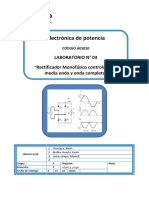 LABORATORIO 03 - Rectificador Controlado