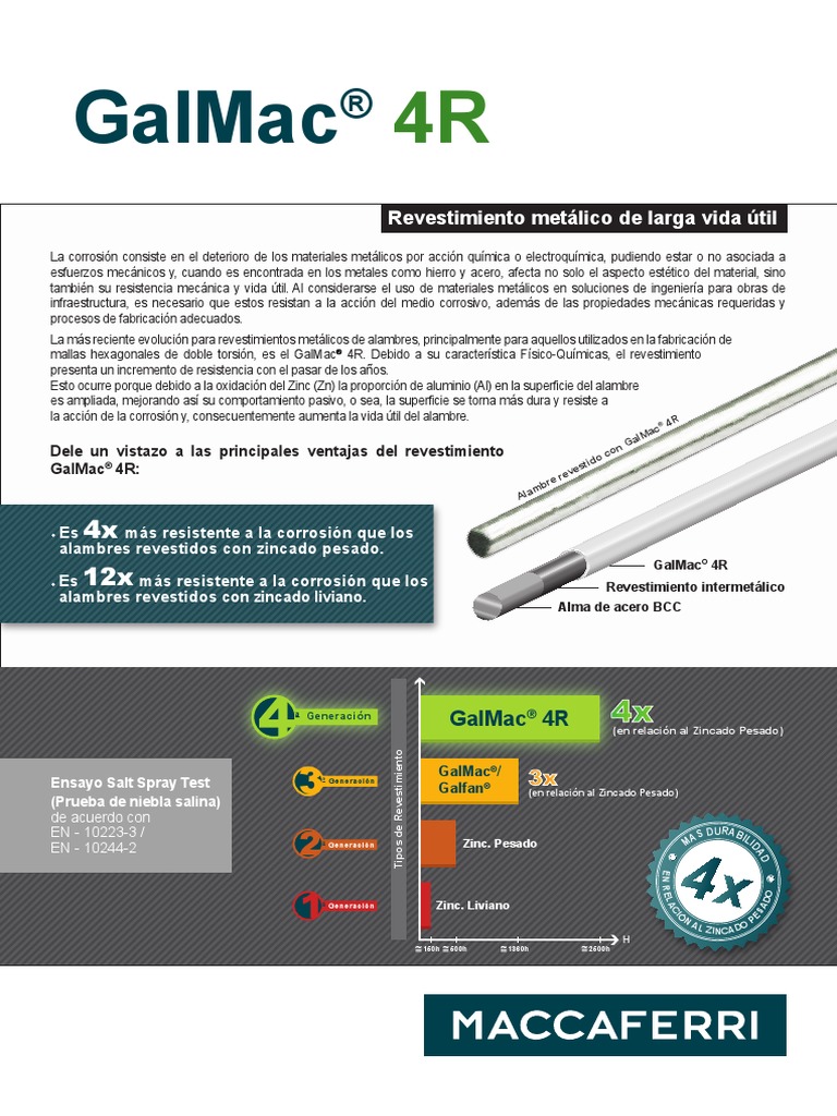 Flyer - BR - Volante GalMac 4R - SP - Feb21 PDF | PDF | Corrosión ...