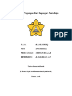 Hubungan Tegangan Dan Regangan Pada Baja