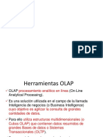 Herramientas OLAP: Visión multidimensional de datos