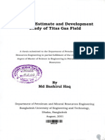 Reserve Estimate and Development Study of Titas Gas Field PDF