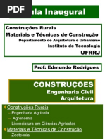 CONSTRUÇÕES RURAIS