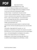 Download Import Export Vocabulary Unit 2 by Pablo Ugalde Godoy SN39204053 doc pdf
