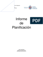 Informe de Planificación