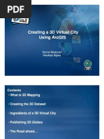 Creating A 3d Virtual City Using Arcgis