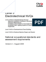 Level 3 NVQ in Electrotechnical Services - Electrical Installation Buildings Structuresqualification en PDF