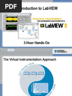 Introduction To LabVIEW 8 in 3 Hours