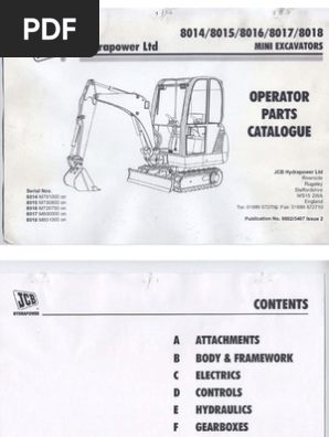 Jcb 801 5 Manual
