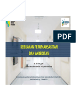 Kebijakan Perumahsakitan Direktur Mutu & Akreditasi Yankes, 13 Mar 18