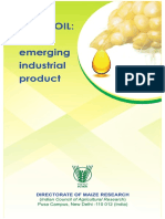 CORN OIL-An Emerging Industrial Product