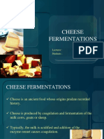 Cheese Fermentations: Lecturer: Luong Hong Nga Students: Ta Van Duan Nguyen Tien Duong