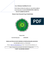 Jurnal Rindakan Pemberian Obat IV