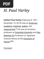 H. Paul Varley - Wikipedia