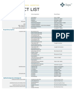 Xepa-Soul Pattinson Sdn Bhd product list