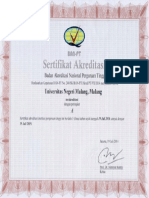 Akreditasi Univ Negeri Malang PDF